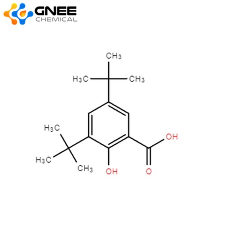 Antioxidant 3,5-Di-tert-butylsalicylic Acid C15H22O3 CAS 19715-19-6